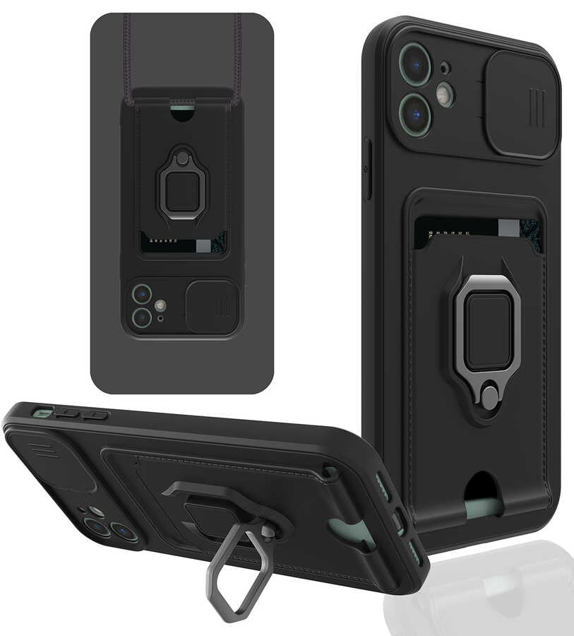 Apple iPhone 11 Uyumlu Kılıf Zore Pelit Kapak