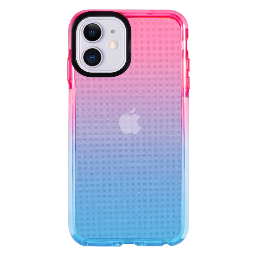 Apple iPhone 11 Uyumlu Kılıf Zore Renkli Punto Kapak