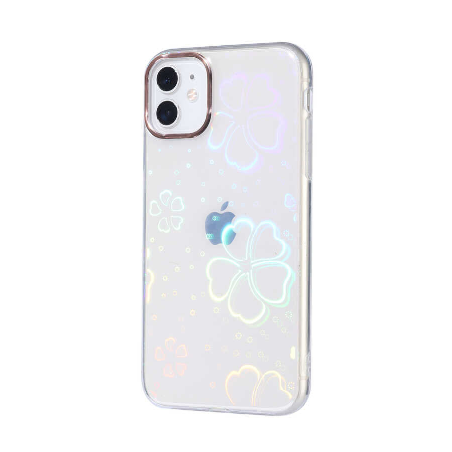 Apple iPhone 11 Uyumlu Kılıf Zore Sidney Desenli Sert Kapak