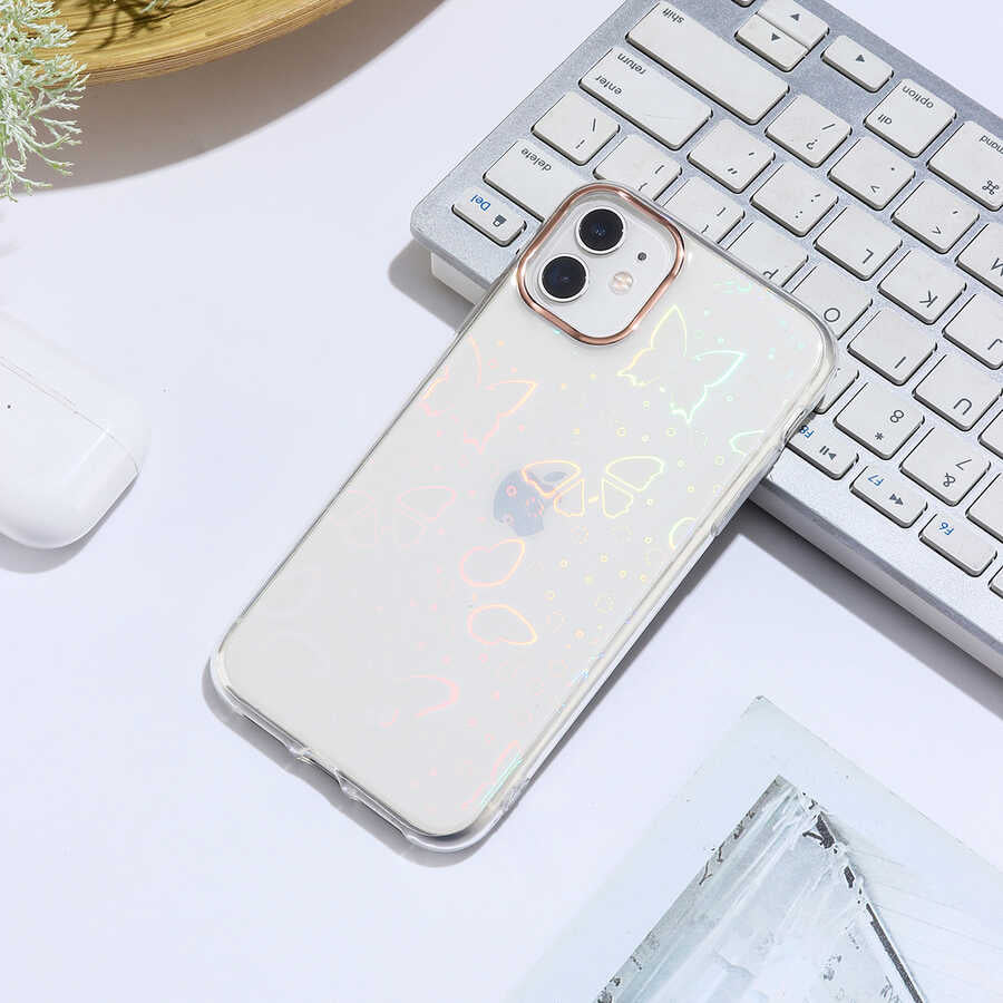 Apple iPhone 11 Uyumlu Kılıf Zore Sidney Desenli Sert Kapak