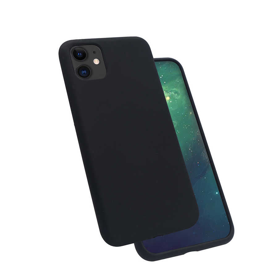 Apple iPhone 11 Uyumlu Kılıf Zore Silk Silikon