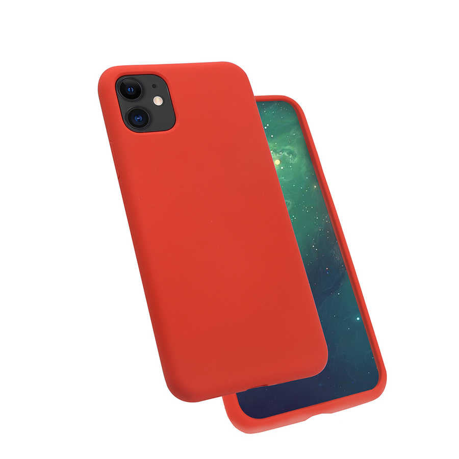 Apple iPhone 11 Uyumlu Kılıf Zore Silk Silikon