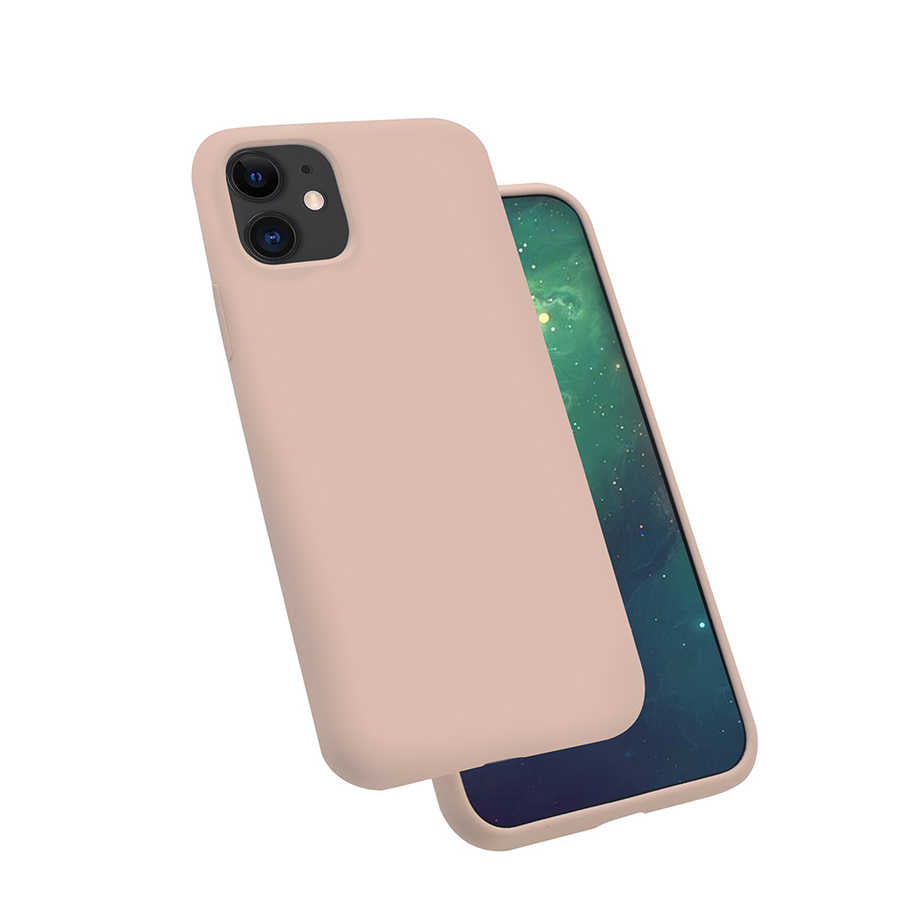 Apple iPhone 11 Uyumlu Kılıf Zore Silk Silikon