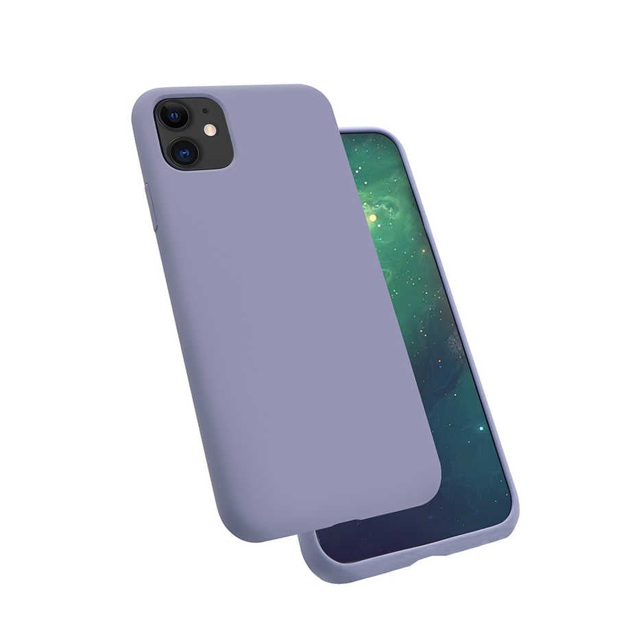 Apple iPhone 11 Uyumlu Kılıf Zore Silk Silikon