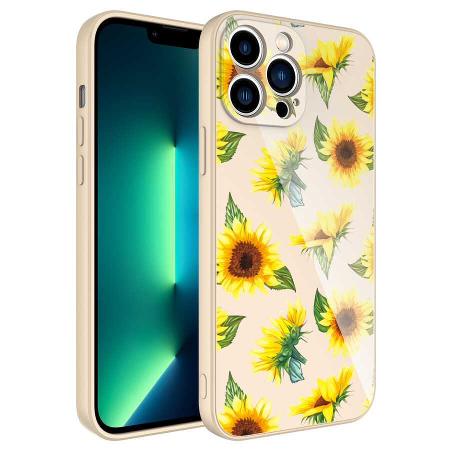 Apple iPhone 11 Pro Uyumlu Kılıf Kamera Korumalı Desenli Sert Silikon Zore Epoksi Kapak