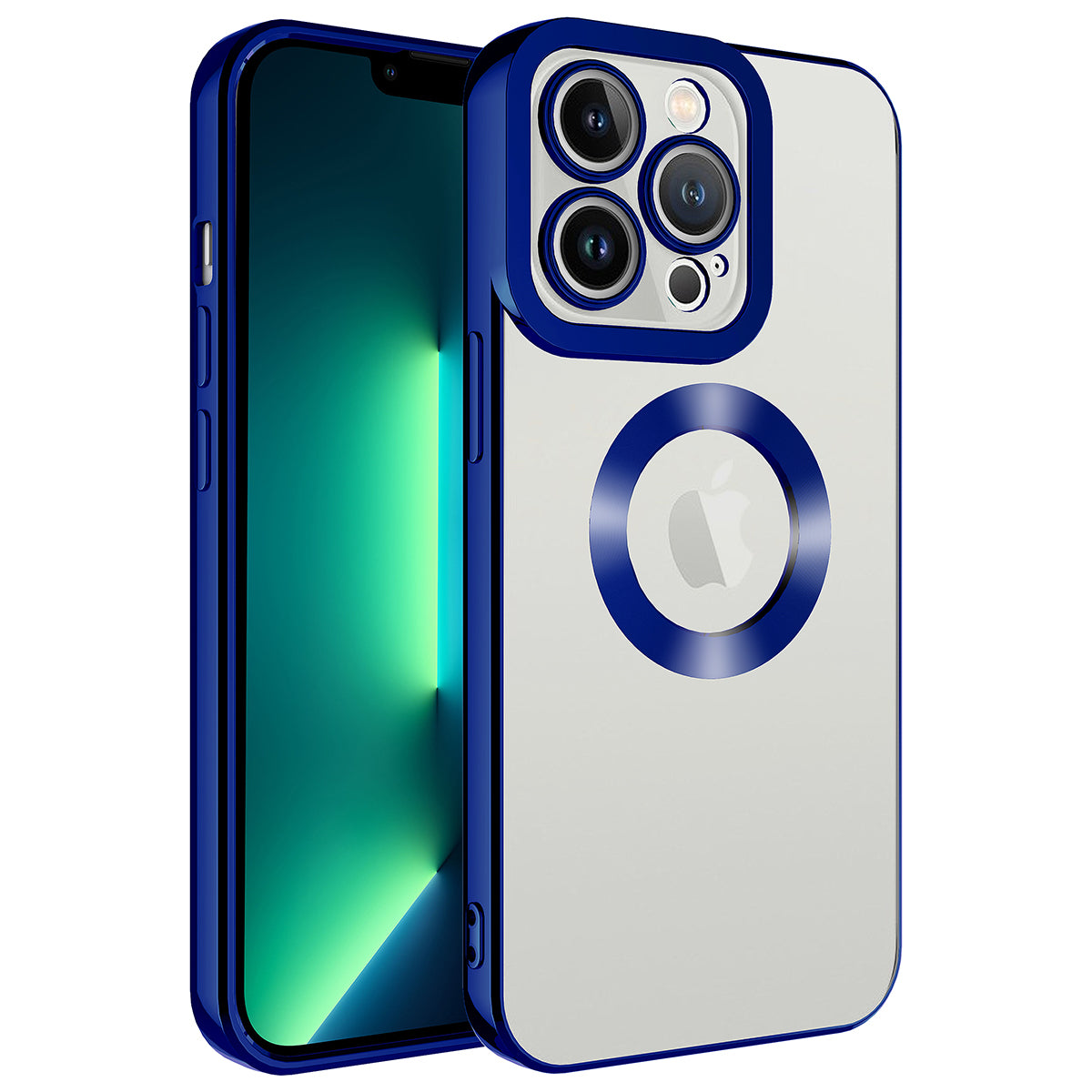 Apple iPhone 11 Pro Uyumlu Kılıf Kamera Korumalı Logo Gösteren Zore Omega Kapak