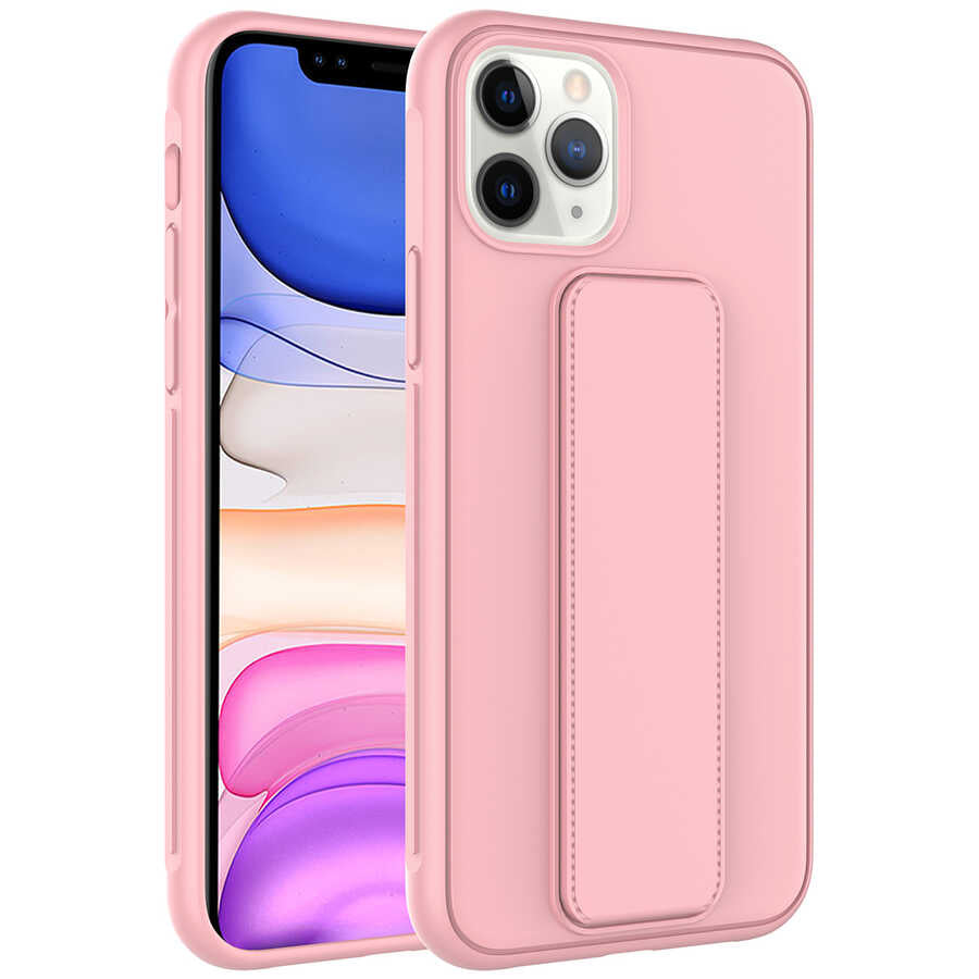 Apple iPhone 11 Pro Uyumlu Kılıf Zore Qstand Kapak