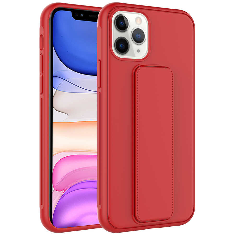 Apple iPhone 11 Pro Uyumlu Kılıf Zore Qstand Kapak