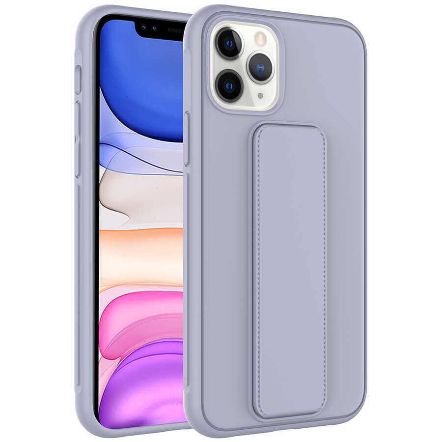 Apple iPhone 11 Pro Uyumlu Kılıf Zore Qstand Kapak
