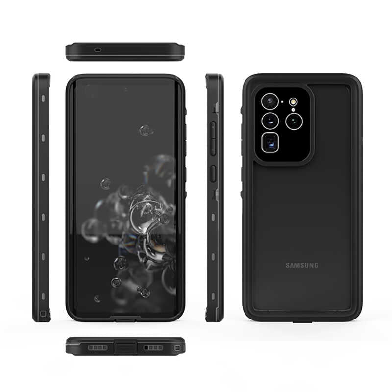 Galaxy S20 Ultra Uyumlu Kılıf 1-1 Su Geçirmez Kılıf