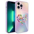 Apple iPhone 11 Pro Max Uyumlu Kılıf Kamera Korumalı Desenli Sert Silikon Zore Epoksi Kapak