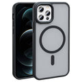 Apple iPhone 11 Pro Max Uyumlu Kılıf M-safe Şarj Özellikli Mat Arka Yüzey Zore Sio Kapak