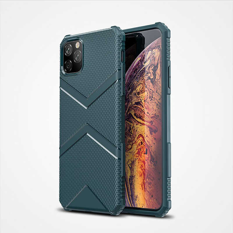 Apple iPhone 11 Pro Max Uyumlu Kılıf Zore Hank Silikon