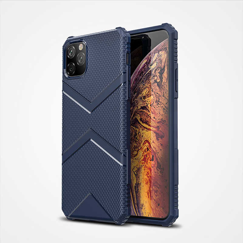 Apple iPhone 11 Pro Max Uyumlu Kılıf Zore Hank Silikon