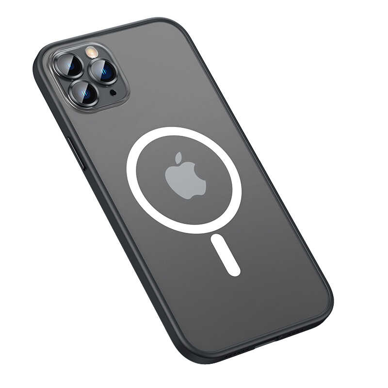 Apple iPhone 11 Pro Max Uyumlu Kılıf Zore Mokka Wireless Kapak