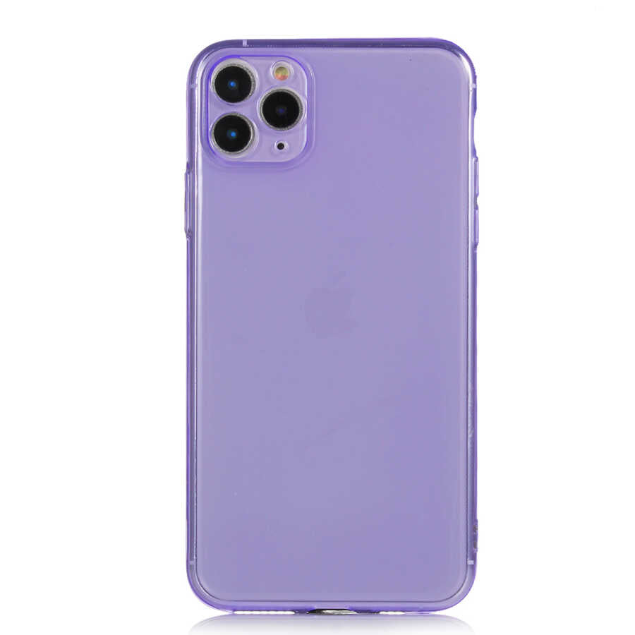 Apple iPhone 11 Pro Max Uyumlu Kılıf Zore Mun Silikon