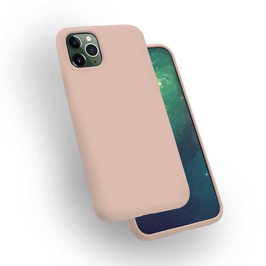 Apple iPhone 11 Pro Max Uyumlu Kılıf Zore Silk Silikon