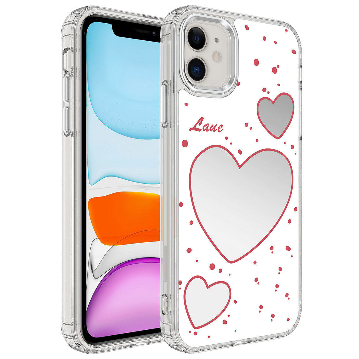 Apple iPhone 12 Uyumlu Kılıf Airbagli Parlak Tasarımlı Zore Mimbo Kapak