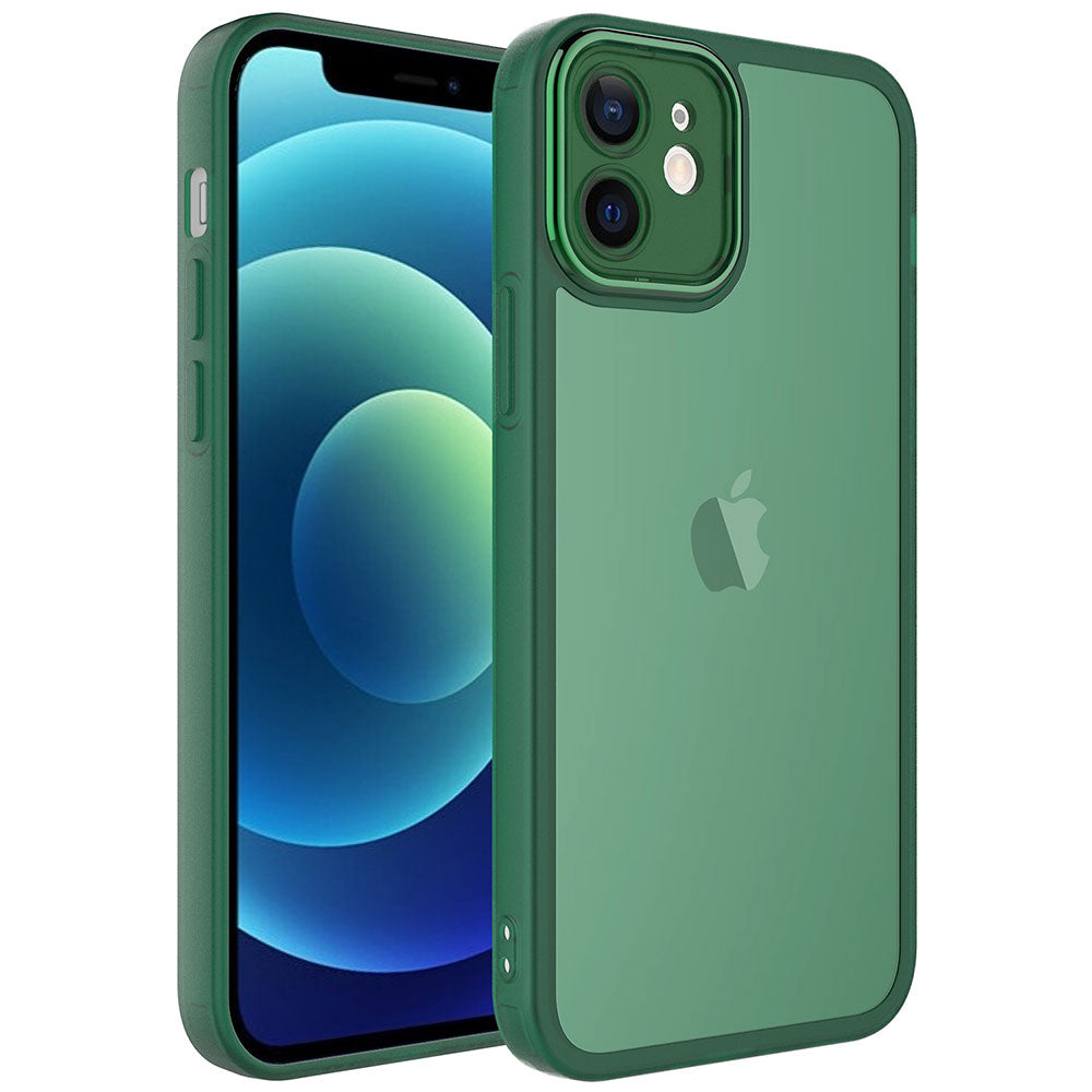 Apple iPhone 12 Uyumlu Kılıf Kamera Korumalı Transparan Zore Post Kapak