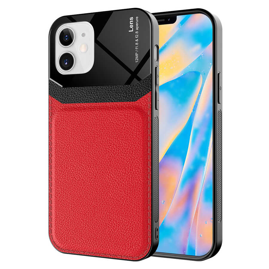 Apple iPhone 12 Uyumlu Kılıf Zore Emiks Kapak