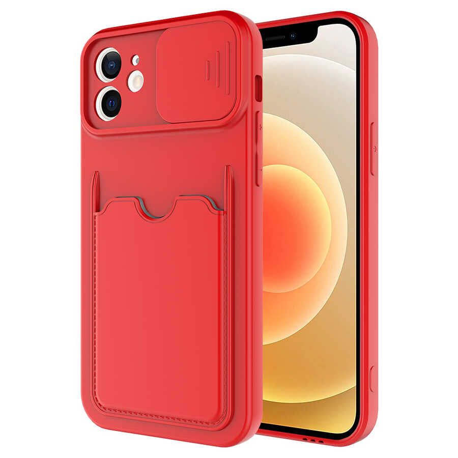 Apple iPhone 12 Uyumlu Kılıf Zore Kartix Kapak