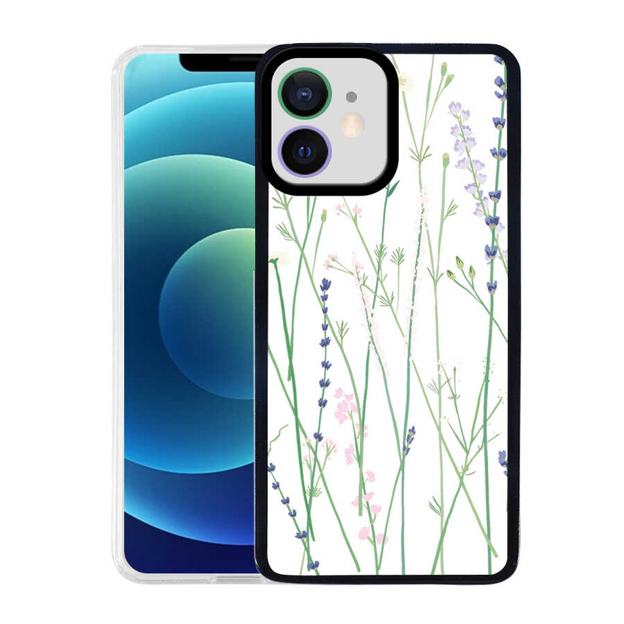 Apple iPhone 12 Uyumlu Kılıf Zore M-Fit Desenli Kapak