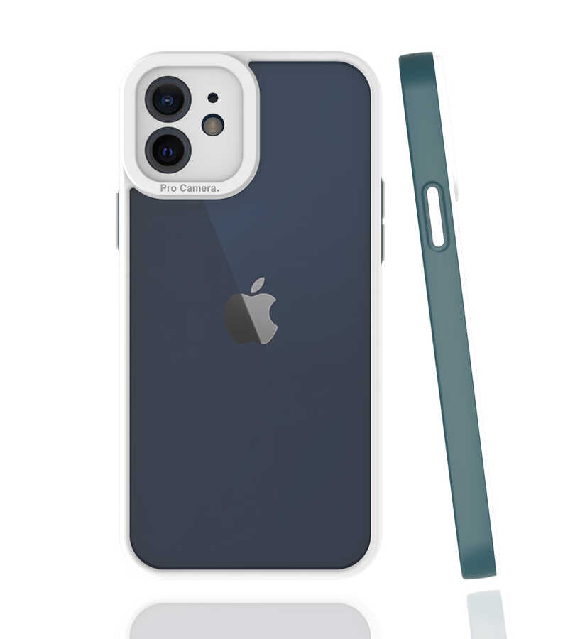 Apple iPhone 12 Uyumlu Kılıf Zore Mima Kapak