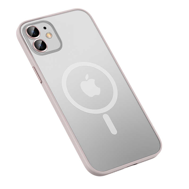 Apple iPhone 12 Uyumlu Kılıf Zore Mokka Wireless Kapak