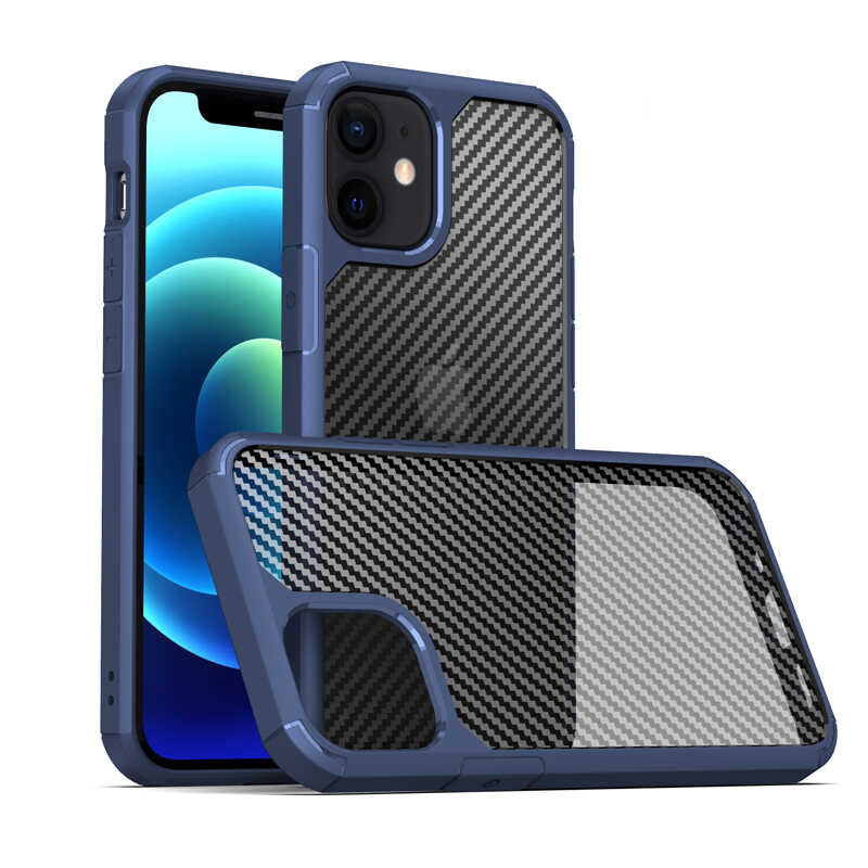 Apple iPhone 12 Mini Uyumlu Kılıf Zore İnoks Kapak