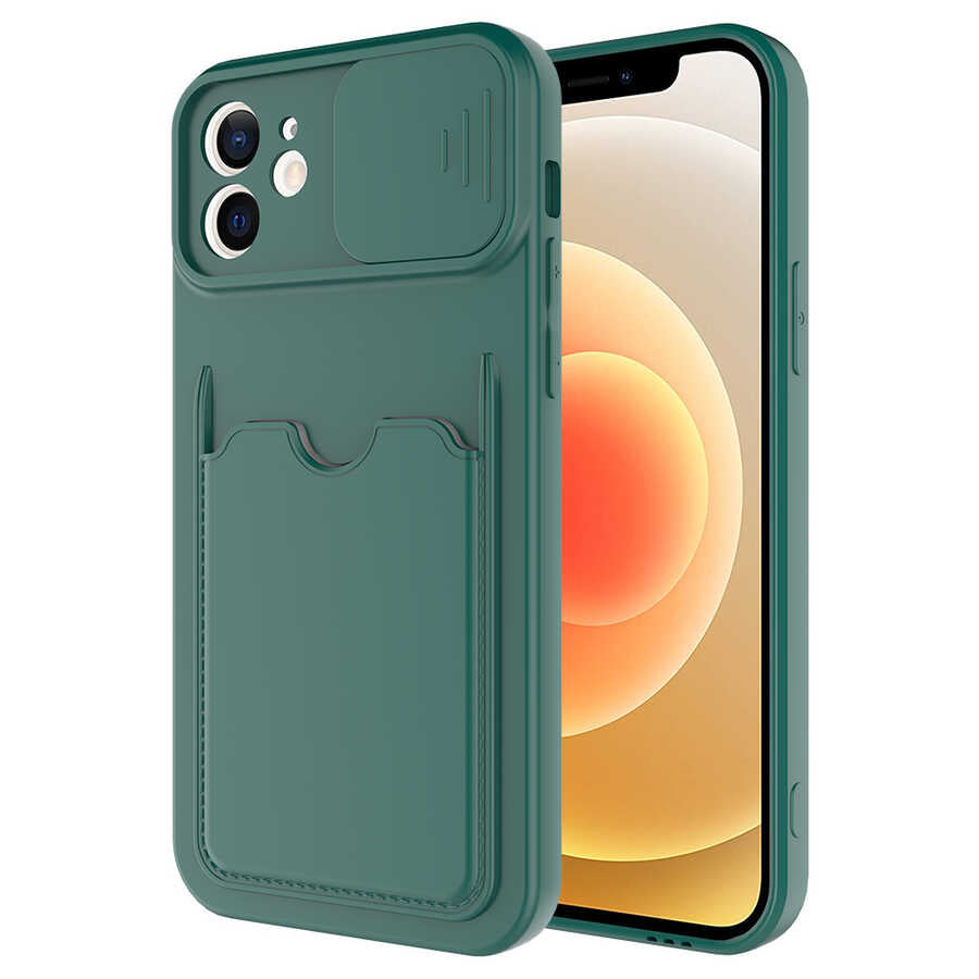 Apple iPhone 12 Mini Uyumlu Kılıf Zore Kartix Kapak