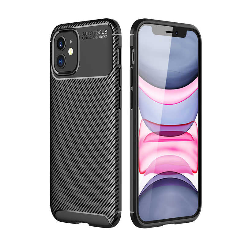 Apple iPhone 12 Mini Uyumlu Kılıf Zore Negro Silikon Kapak