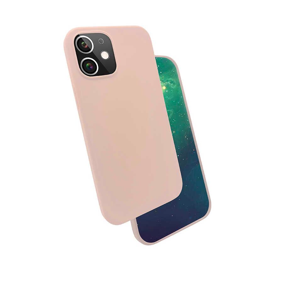 Apple iPhone 12 Mini Uyumlu Kılıf Zore Silk Silikon