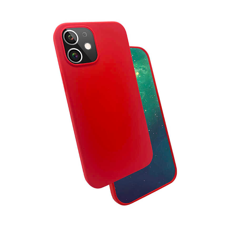 Apple iPhone 12 Mini Uyumlu Kılıf Zore Silk Silikon