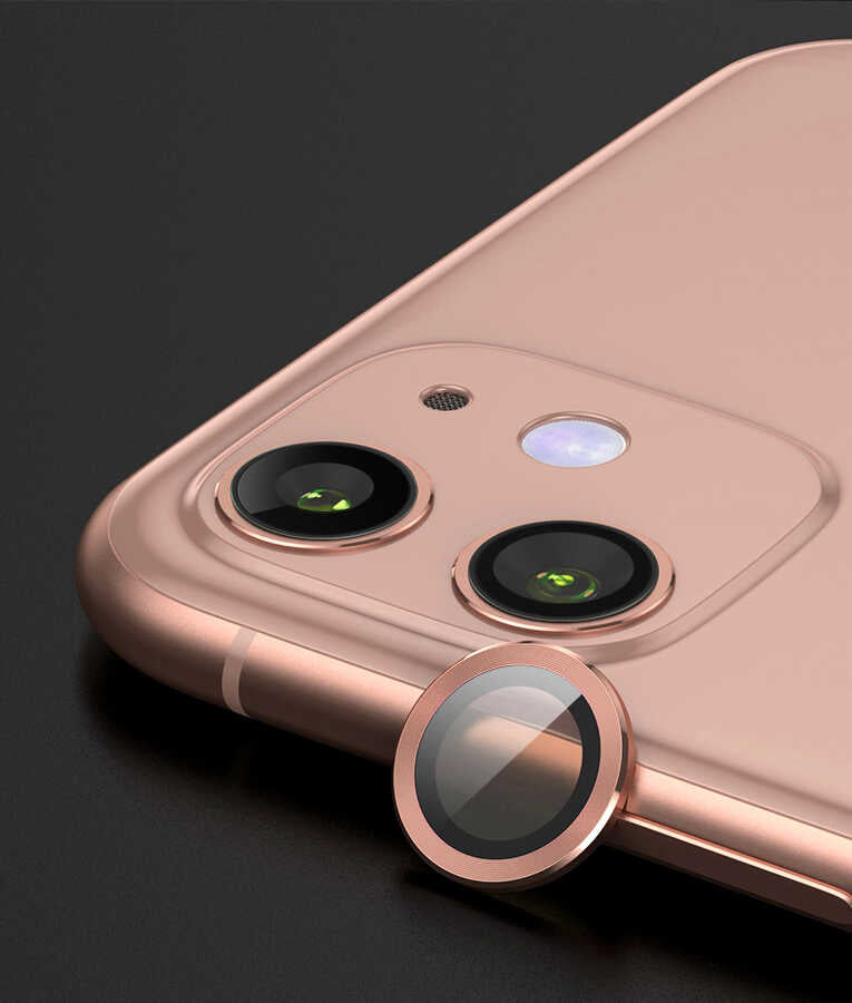 Apple iPhone 12 Mini Zore CL-07 Kamera Lens Koruyucu