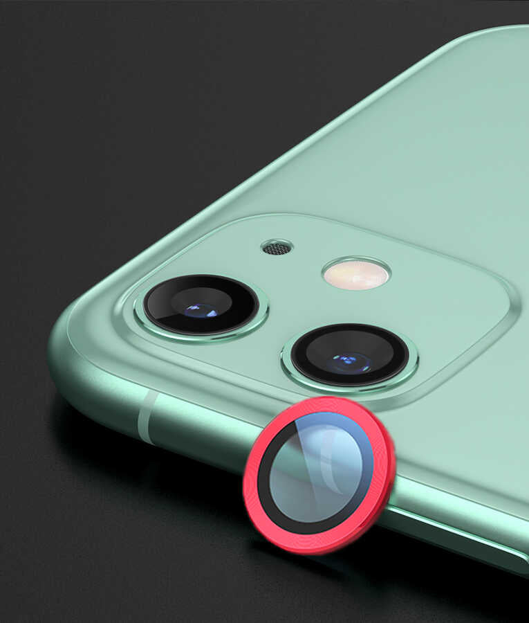 Apple iPhone 12 Mini Zore CL-07 Kamera Lens Koruyucu