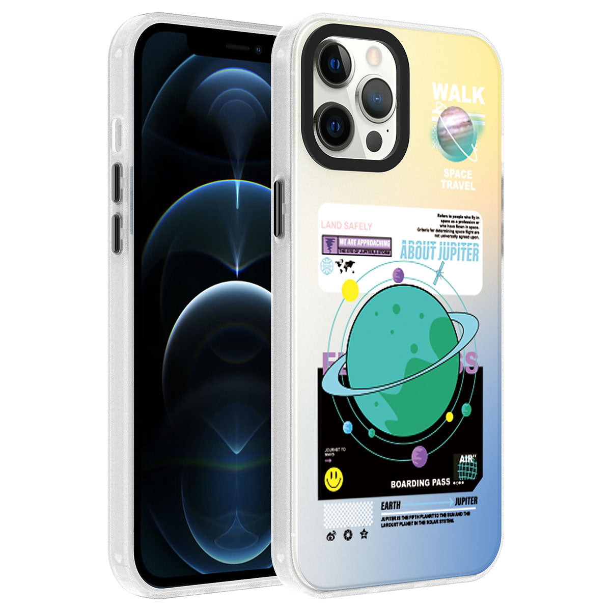 Apple iPhone 12 Pro Uyumlu Kılıf Desenli Zore Dragon Sert Kapak