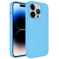 Apple iPhone 12 Pro Uyumlu Kılıf M-safe Wireless Şarj Özellikli Pastel Renk Silikon Zore Plas Kapak