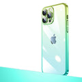 Apple iPhone 12 Pro Uyumlu Kılıf Parlak Renk Geçişli Kamera Korumalı Zore Senkron Kapak