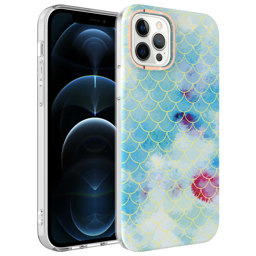 Apple iPhone 12 Pro Uyumlu Kılıf Zore Bella Kapak