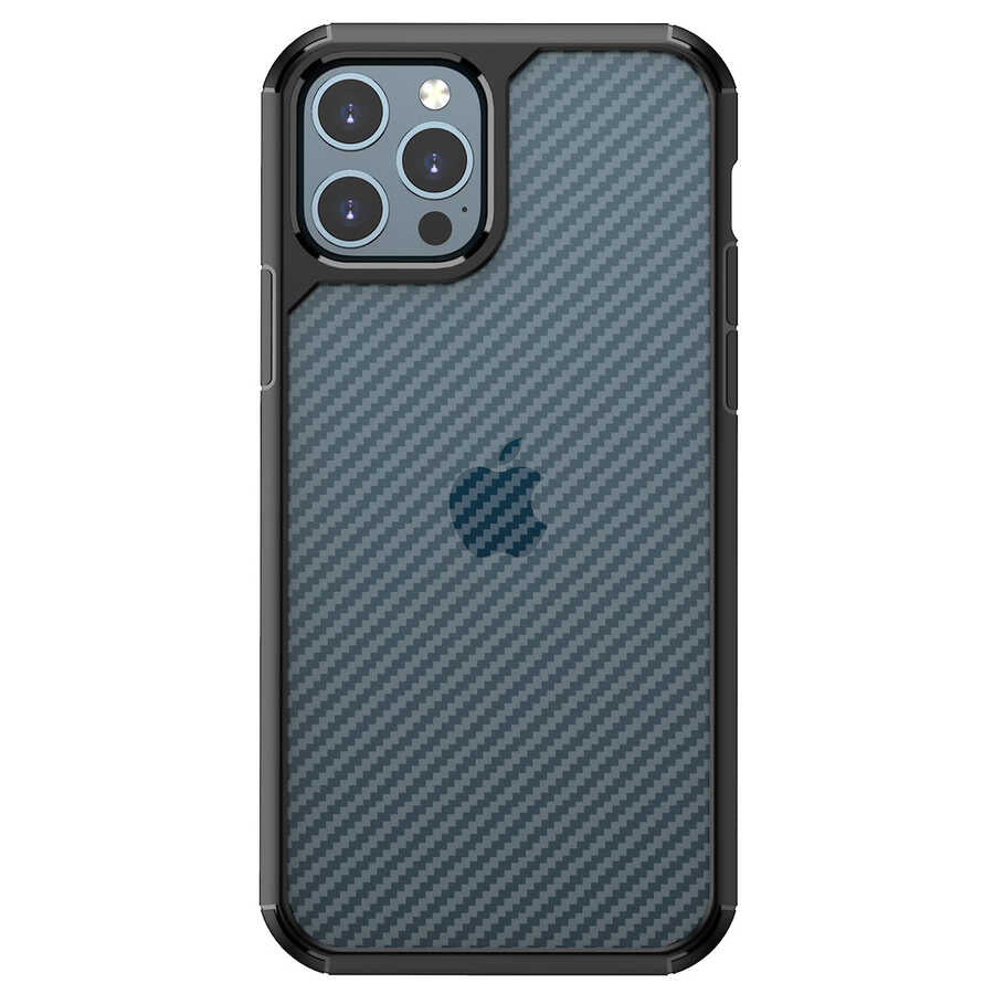 Apple iPhone 12 Pro Uyumlu Kılıf Zore İnoks Kapak