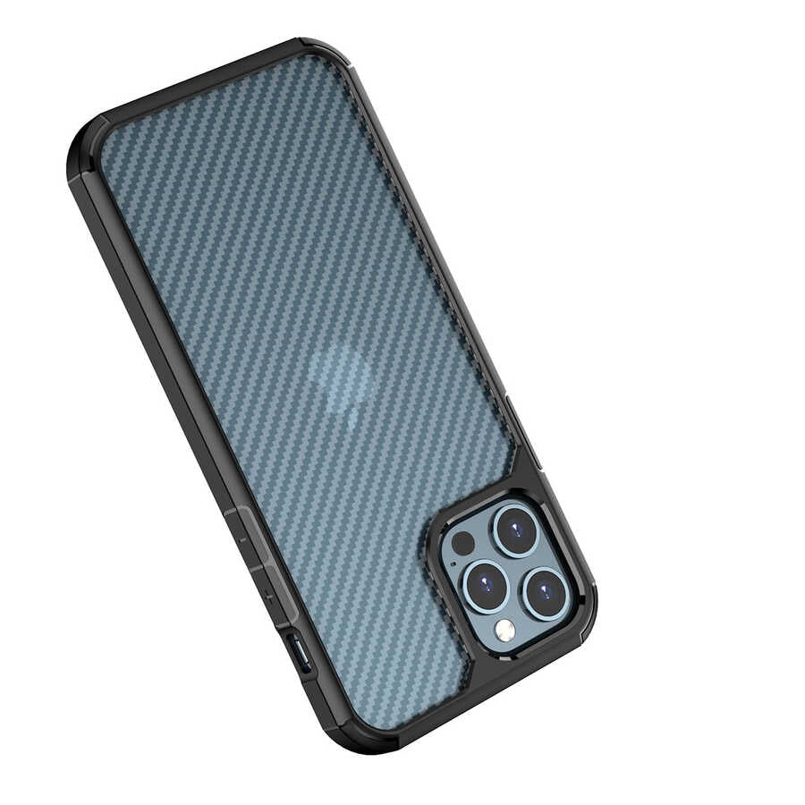 Apple iPhone 12 Pro Uyumlu Kılıf Zore İnoks Kapak