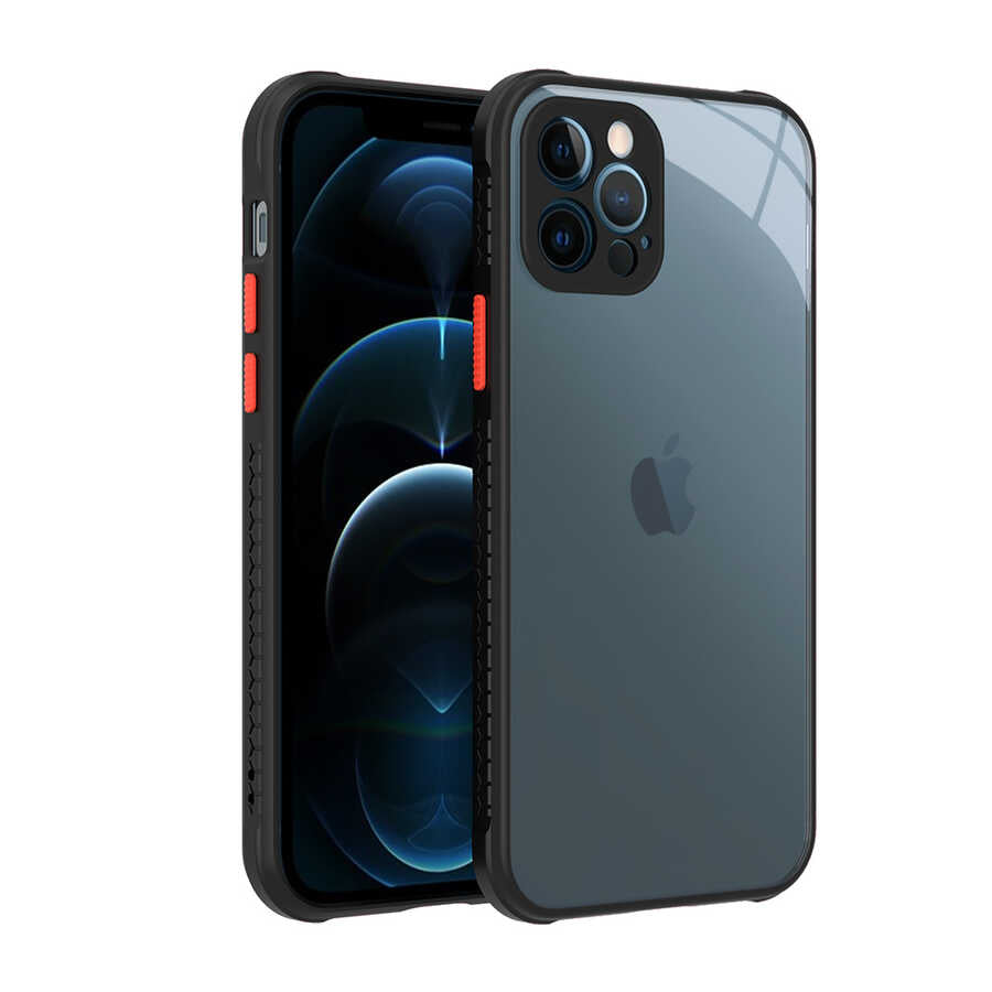 Apple iPhone 12 Pro Uyumlu Kılıf Zore Kaff Kapak