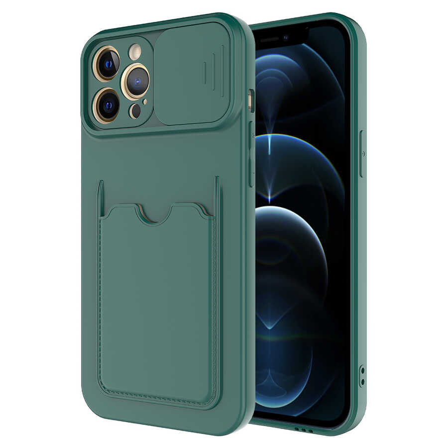Apple iPhone 12 Pro Uyumlu Kılıf Zore Kartix Kapak