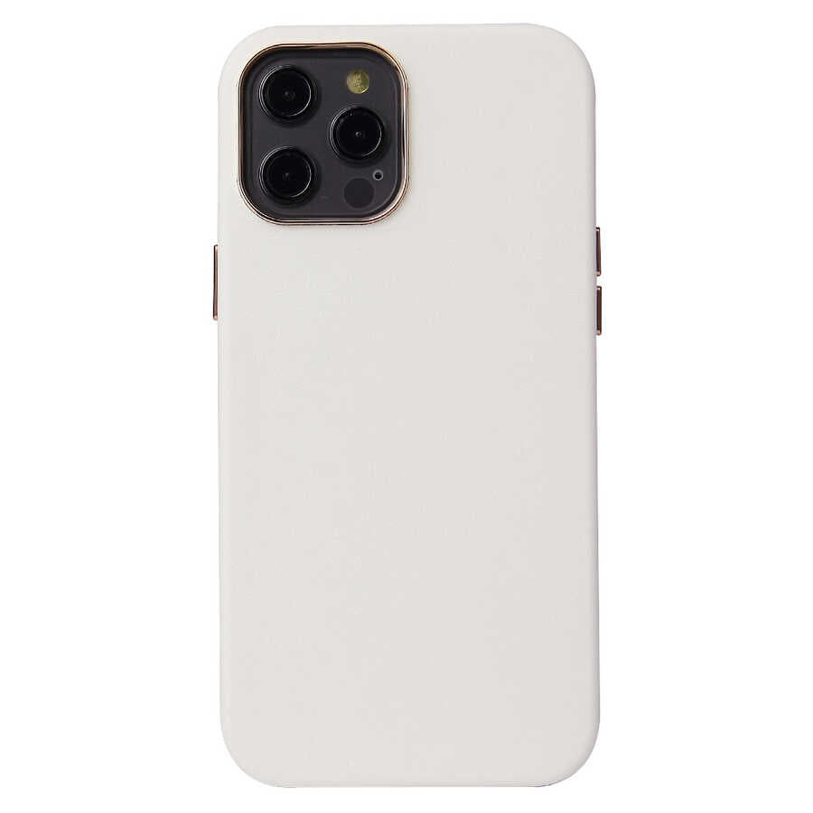 Apple iPhone 12 Pro Uyumlu Kılıf Zore Leathersafe Wireless Kapak