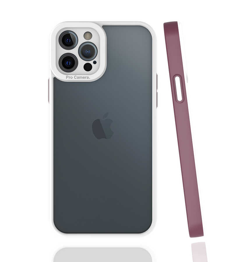 Apple iPhone 12 Pro Uyumlu Kılıf Zore Mima Kapak