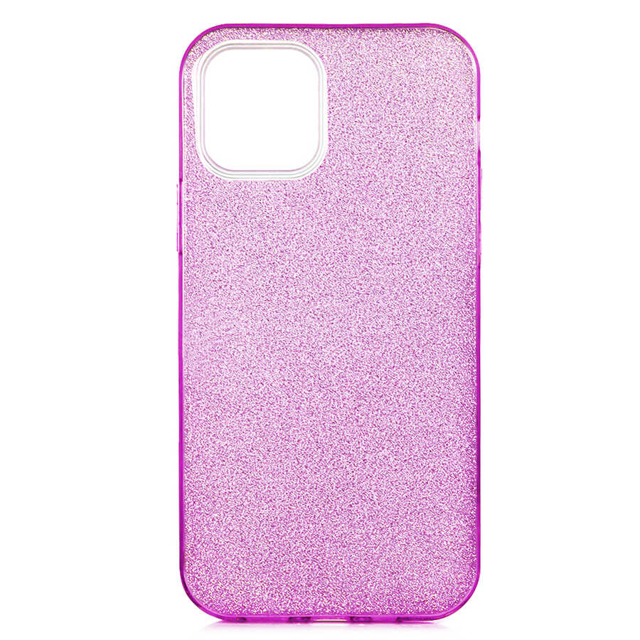 Apple iPhone 12 Pro Uyumlu Kılıf Zore Shining Silikon