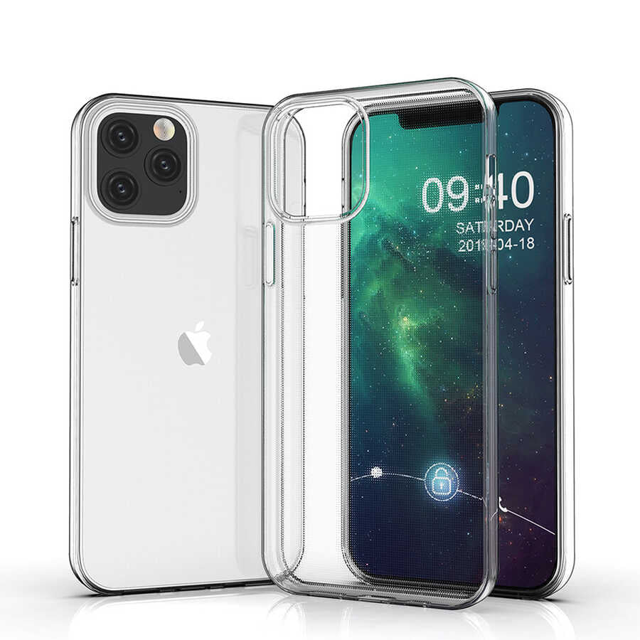 Apple iPhone 12 Pro Uyumlu Kılıf Zore Süper Silikon Kapak
