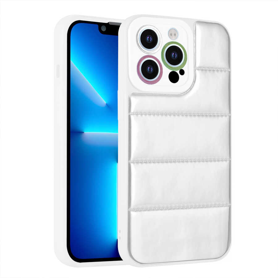 Apple iPhone 12 Pro Max Uyumlu Kılıf Kamera Korumalı Airbagli Renkli Zore Seksek Kapak