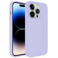 Apple iPhone 12 Pro Max Uyumlu Kılıf M-safe Wireless Şarj Özellikli Pastel Renk Silikon Zore Plas Kapak
