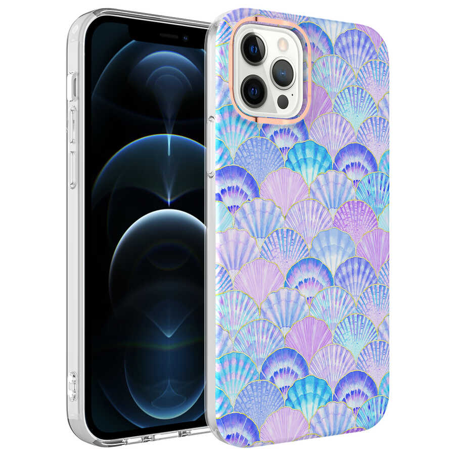 Apple iPhone 12 Pro Max Uyumlu Kılıf Zore Bella Kapak